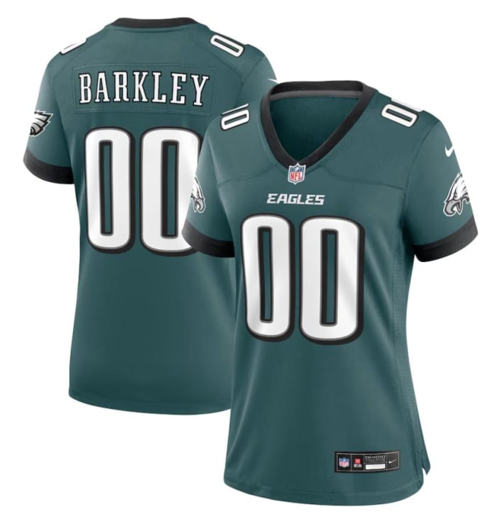 Saquon Barkley Philadelphia Eagles Nike Women's Game Player Jersey - $129.99